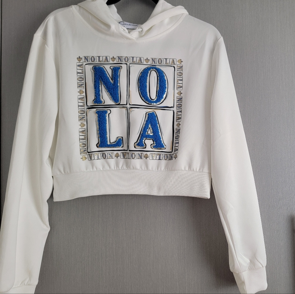 New Orleans Crop Top Sz Small NWOT